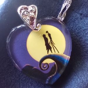 The Bradford Exchange Nightmare Before Christmas pendant with necklace